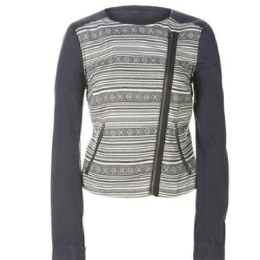 Aeropostale Womens Southwest Cropped Jacket